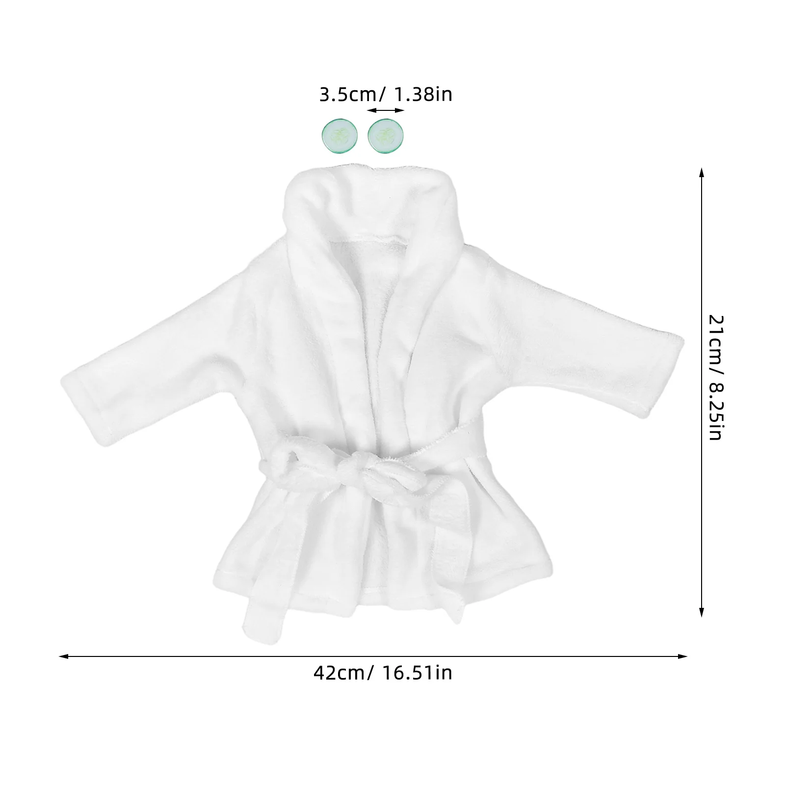 1Set Bathrobe Premium Soft Fabric Bathrobe Excellent Warmth Retention for Chilly Days Easy Wear Design for