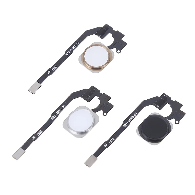 For phone 5s gold touch fingerprint ID sensor home button key flex assembly