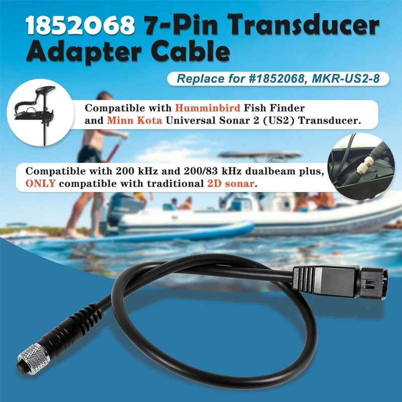 1852068 MKR-US2-8 7-Pin Adapter Cable + 2211415 MKR-US2-11 Extension Cable 110