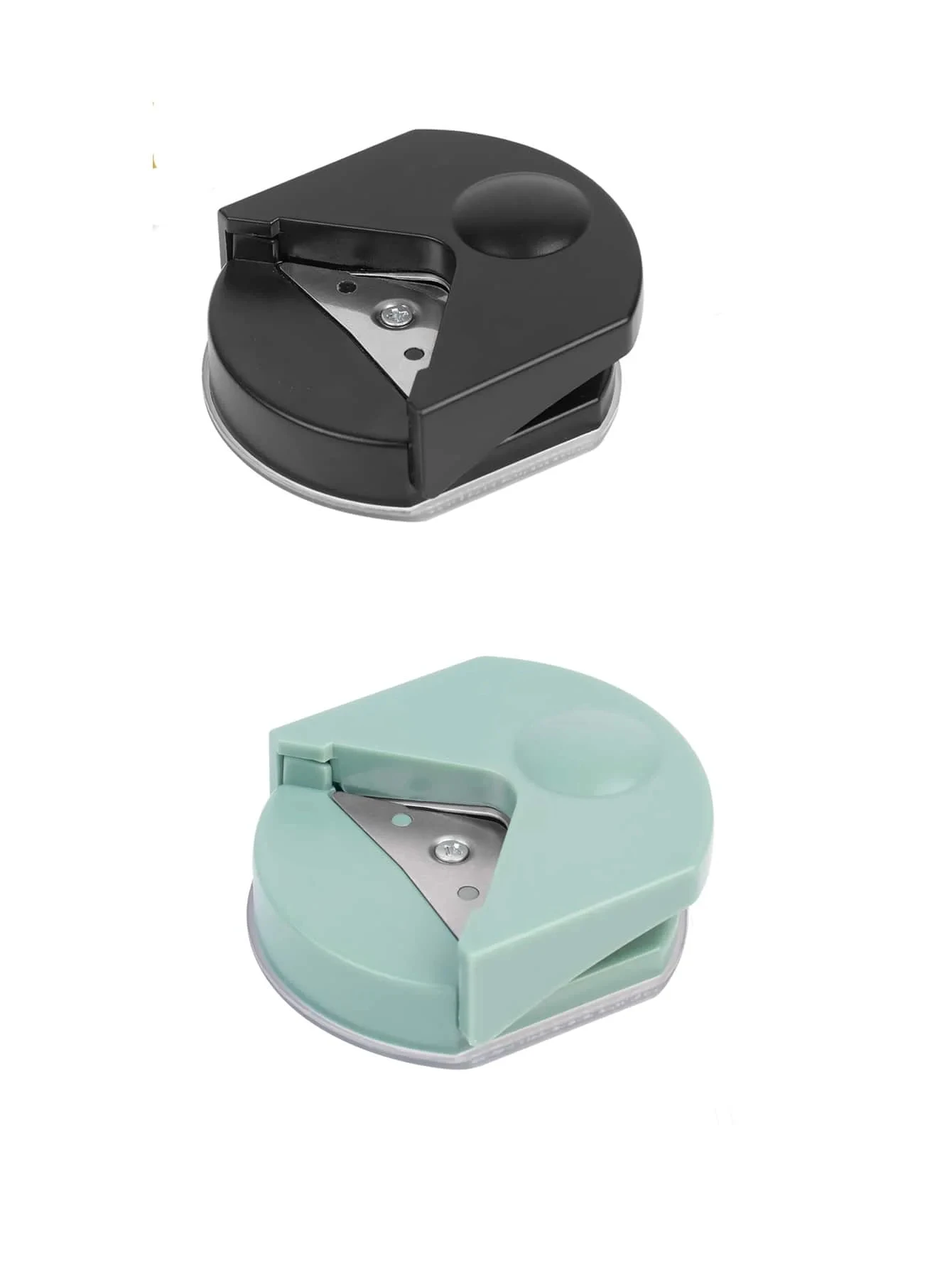 4 มม.รัศมี Corner Rounder Punch กระดาษ Corner Rounder เครื่องตัดรูกระดาษสําหรับกระดาษภาพถ่าย,สีดํา