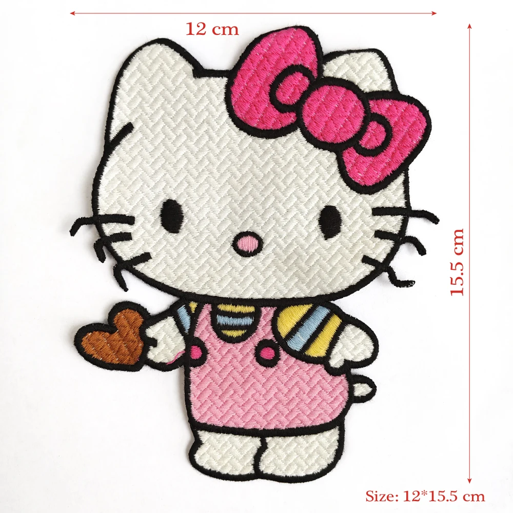 Cartoon Cute Kitty Kitty Embroidery Cloth Patch Clothing Patch Repair Accessories Bag Decorative Cloth 24101002
