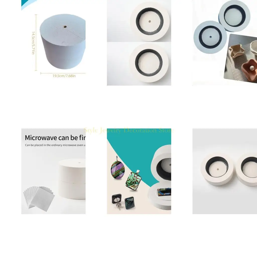 

D46E Профессиональный класс Микроволновая печь керамическая глиняная печь для эффективного стеклянного слияния и дизайна изделий