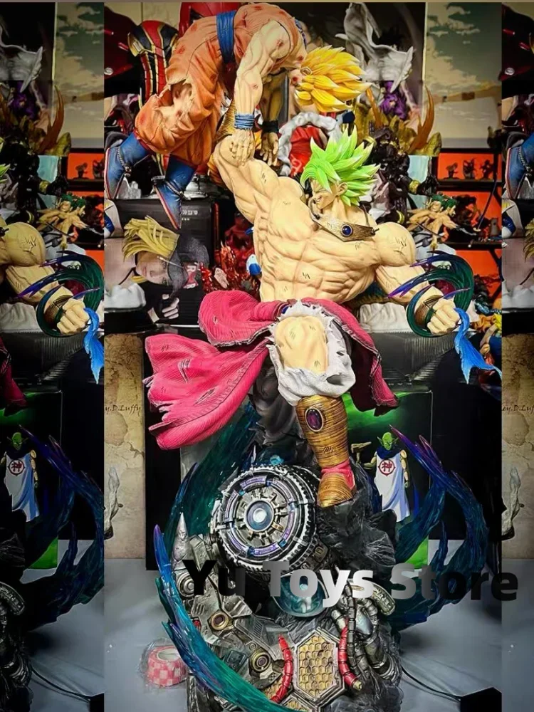 

Подлинная фигурка Драконий жемчуг Broli Vs Son Goku фигурка Gk Broly Vs Goku статуя Broly ПВХ Модель Кукла Детский подарок-сюрприз