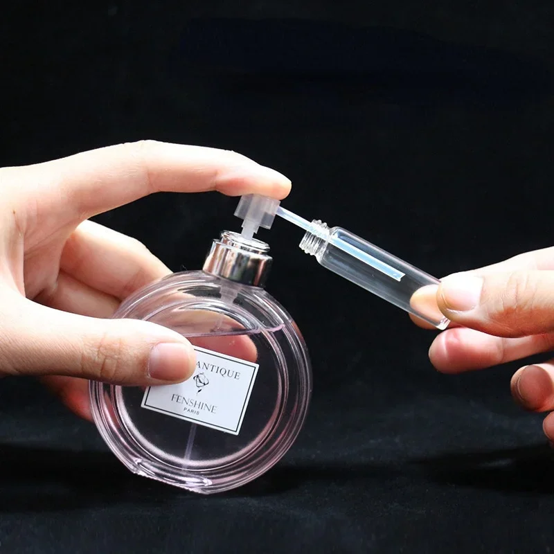 50pcs Diffuser Funnels Cosmetic Pump Dispenser Portable Sprayer Refill Pump Bottle Filling Device Perfume Dispenser Tools