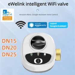 eWelink APP WiFi Water Valve Smart Timer Open Shutoff DN15/DN20/DN25 Intelligent Remote Control Support Alexa Google Home