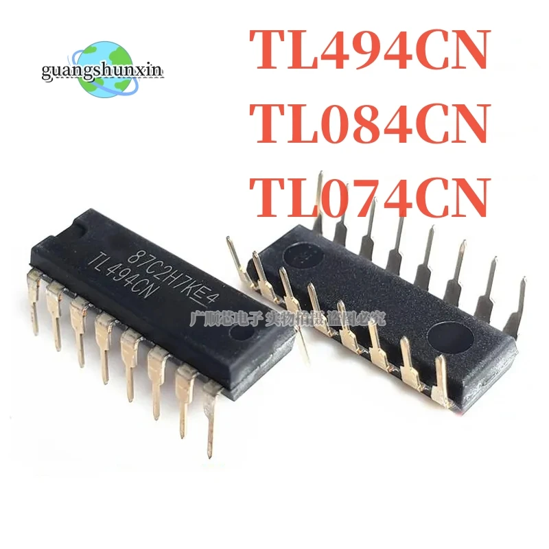 10pcs TL494CN TL494 494 TL084CN TL074CN Switng Controllers 40kHz 200mA PWM DIP-16 new original