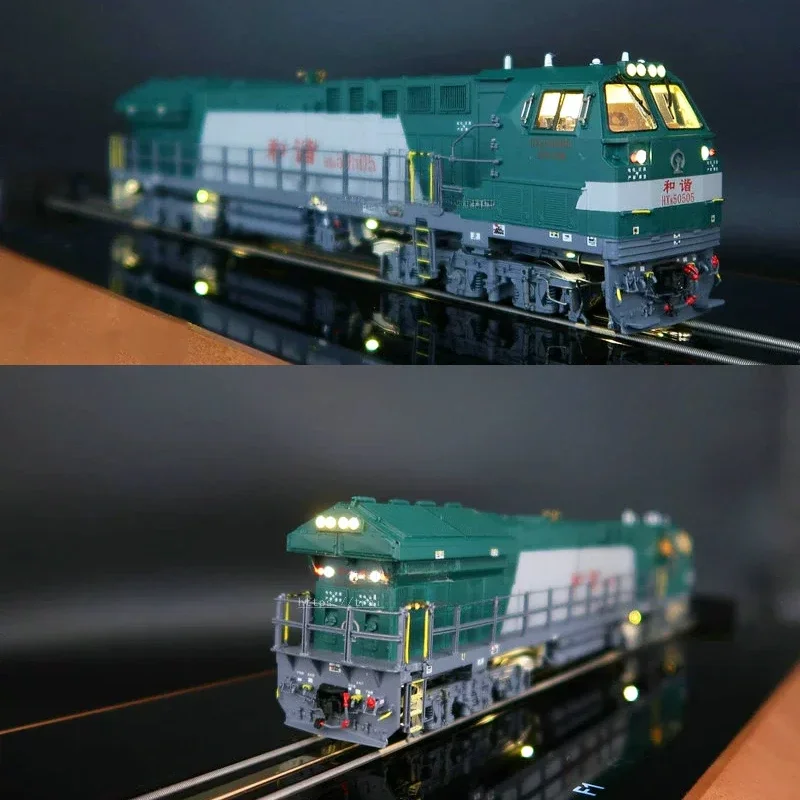 Modello di treno HO tipo 1/87 HXN5 0318 tipo Tianchao rame Diesel locomotiva Rail Car giocattolo regalo di compleanno