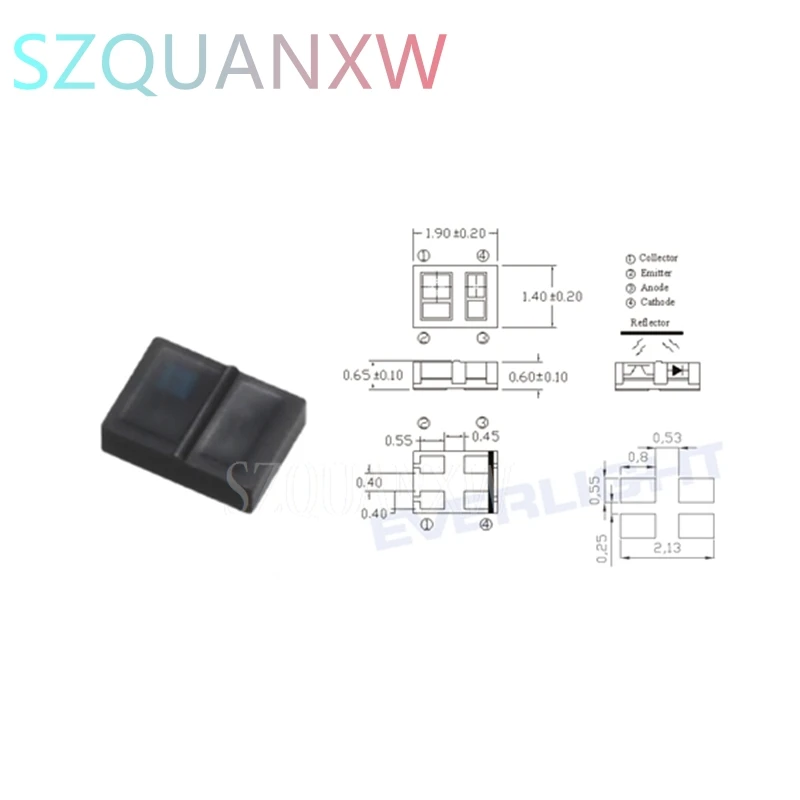 20pcs/lot ITR1204SR10A/TR reflective photoelectric switch mini SMD SMD infrared sensor sensor 1mm