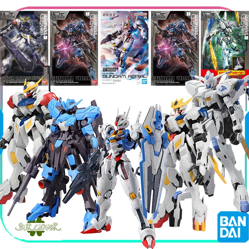 

BANDAI Original GUNDAM HG 1/100 Series FM NORMAL VERSION GUNDAM BARBATOS LUPUS VIDAR Anime Action Figure Assembly Model Toys
