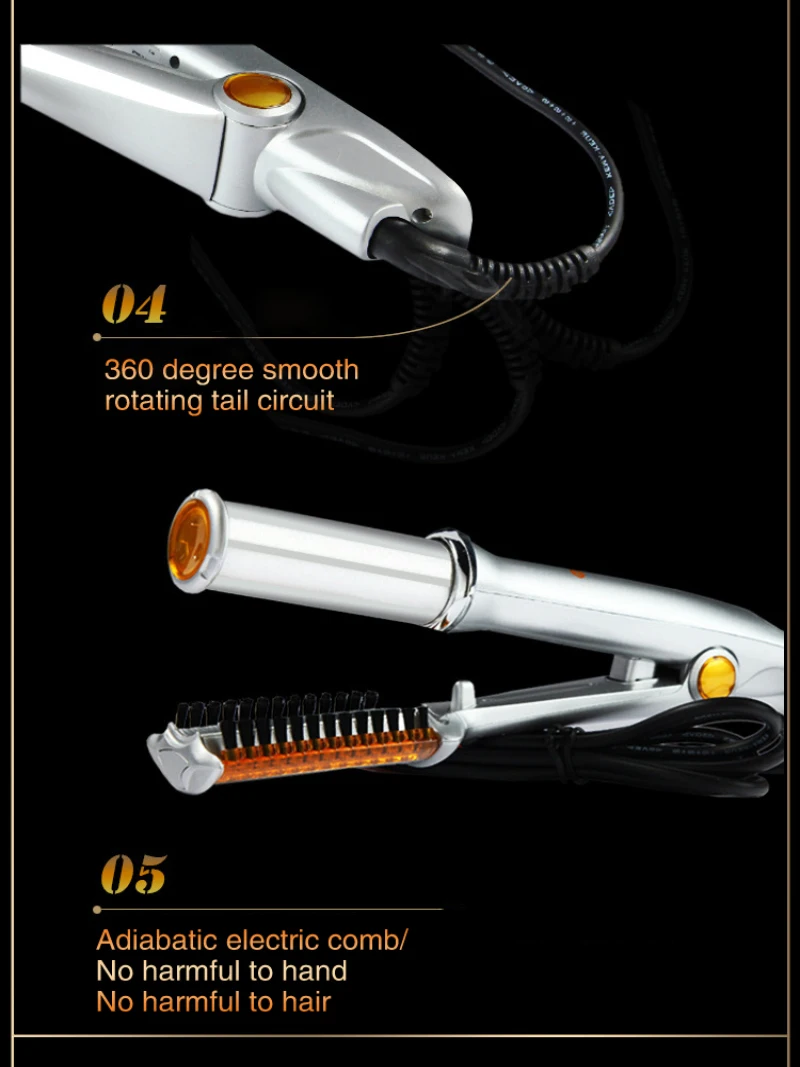 Household Multifunctional Automatic Curler and Straightener Intelligent Three-level Constant Temperature New Curling Iron