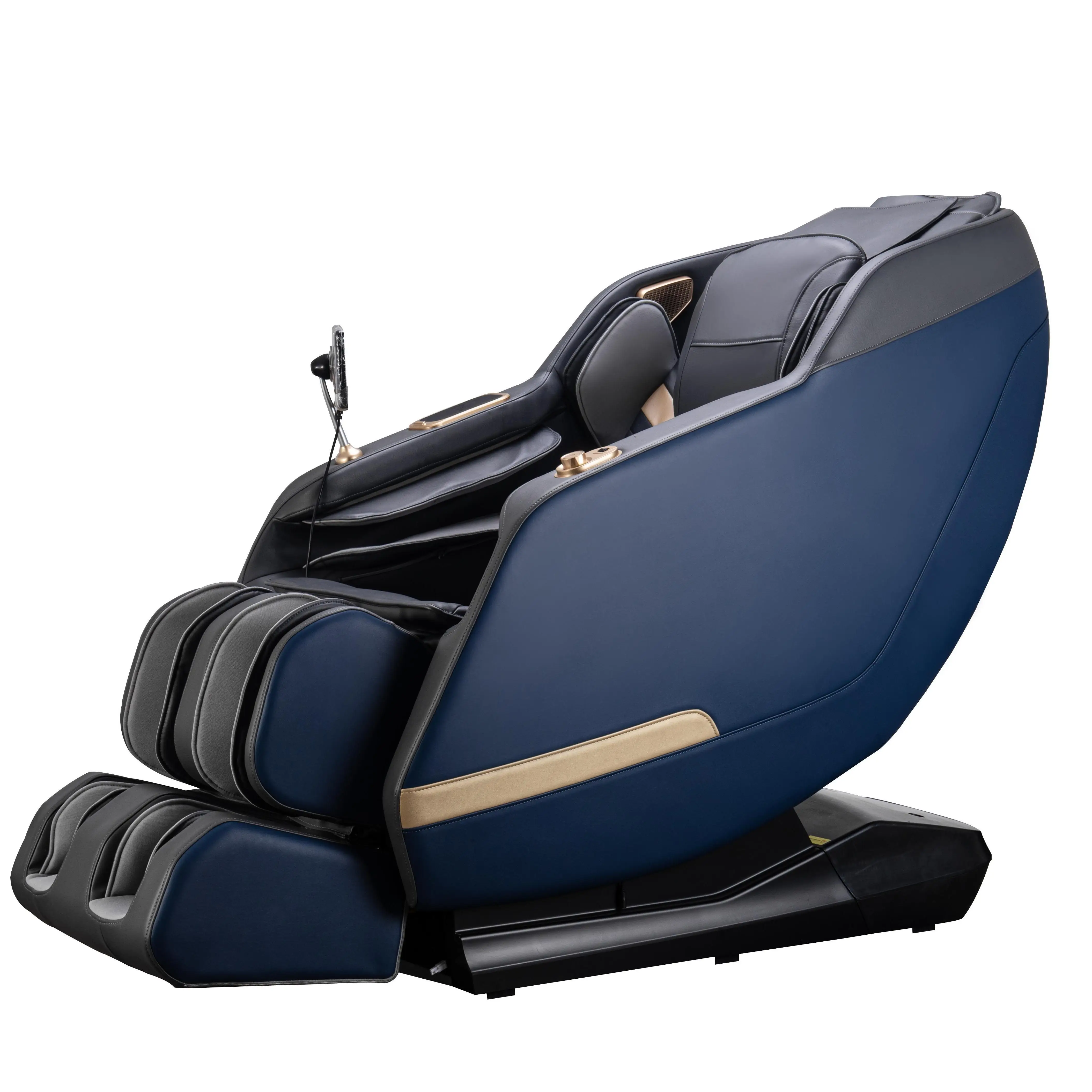 

Роскошное электрическое фиксированное роликовое кресло для всего тела с нулевой гравитацией, офисное отопление спины, беспроводное зарядное устройство, массажное кресло