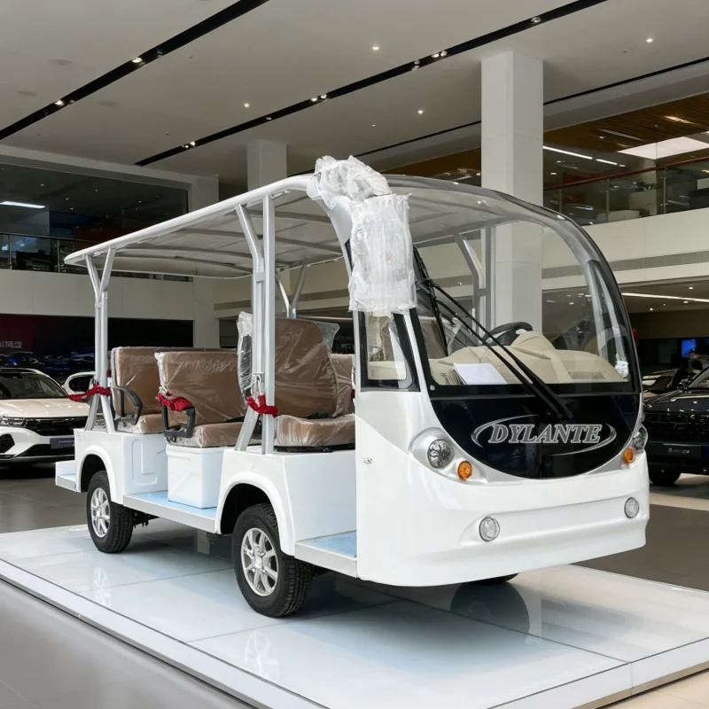 

China's 8-seat Multi-passenger Electric Sightseeing Bus with Doors