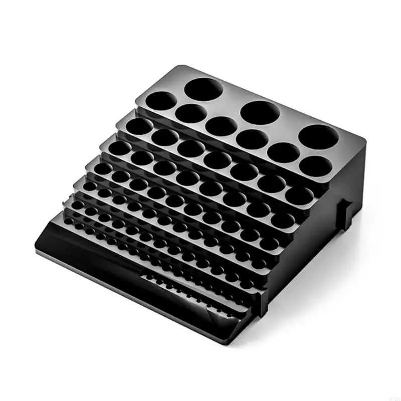 M7DA Tool Storage Box with 85 Holes for Quick Access to Drill Bit and Milling Cutter
