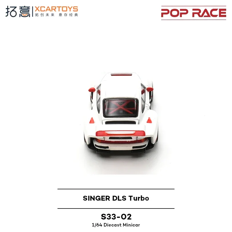 在庫あり Xcartoys 1:64 シンガー DLS ターボ 964 トラック ホワイト ダイキャスト ディオラマ モデル コレクション ミニチュア おもちゃ ポップレース