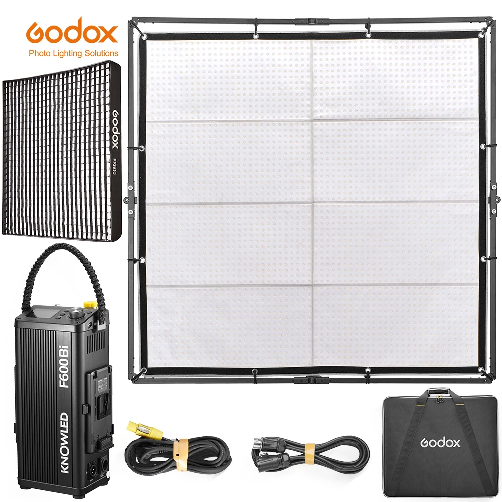 Godox F200Bi F400Bi F600Bi Flexible LED Mat 2700K-8500K Bi-Color