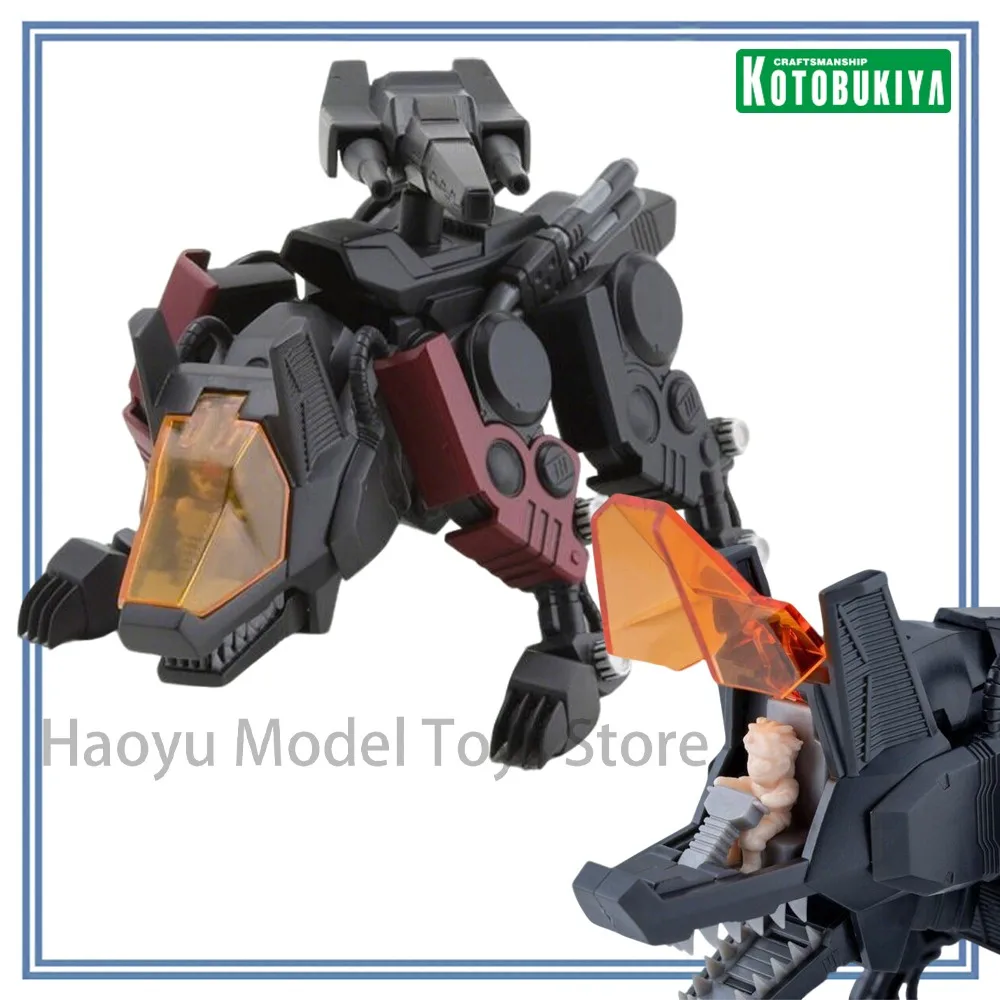 【HY】100% Original in Stock Kotobukiya Zoids RZ-009 Command Wolf D-Style Irvine Custom.Clear Parts Append Anime Figure Action