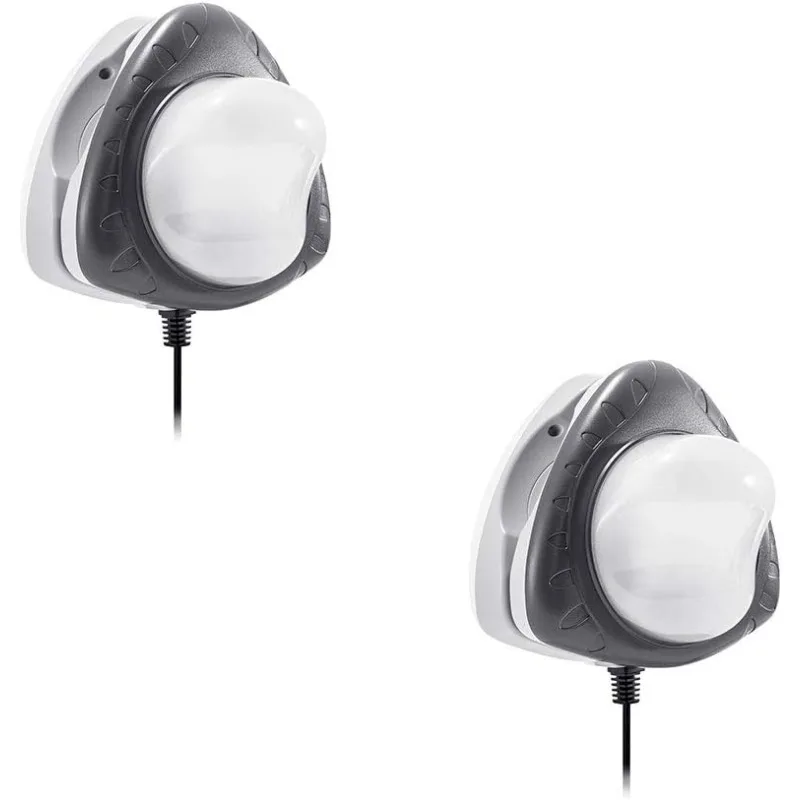 

Intex Above Ground Underwater LED Magnetic Swimming Pool Wall Light (2 Pack)