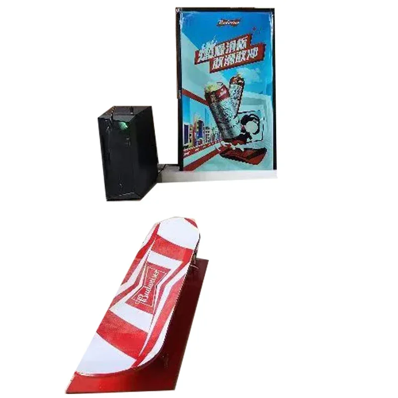exquisite craftsmanship Simulated snowboard parkour technology interactive experience enterprise mall activity props
