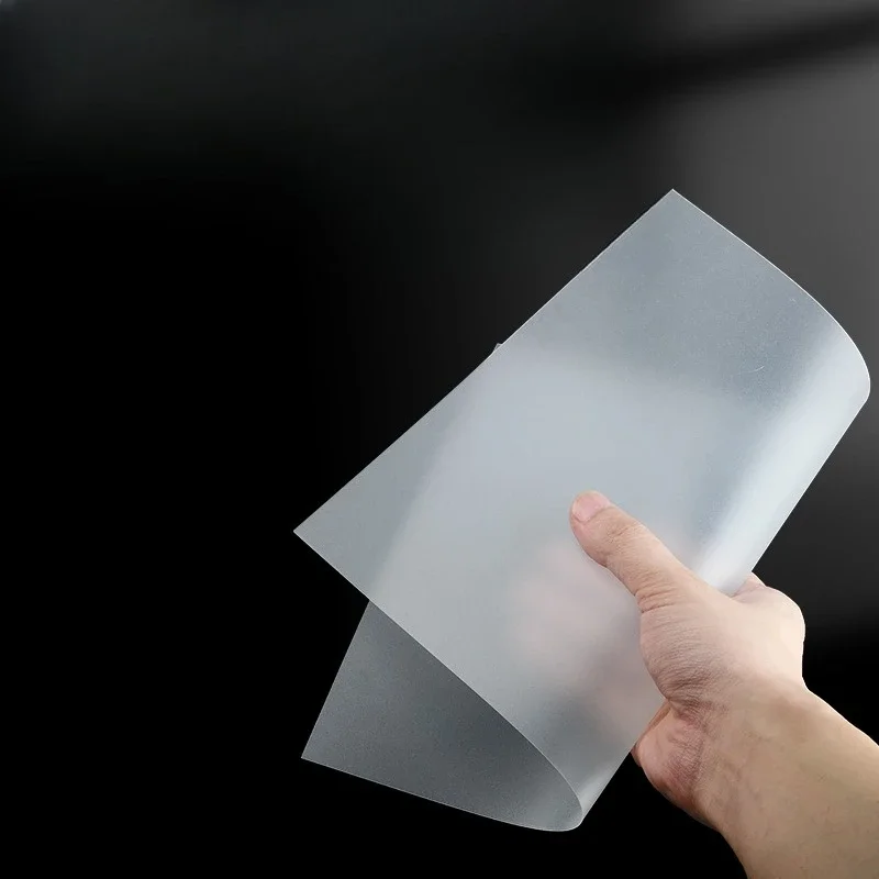 Frosted Translucent PP Sheet 210x297 200x300Mm 0.3-2Mm Thickness DIY Plastic Plate Parts