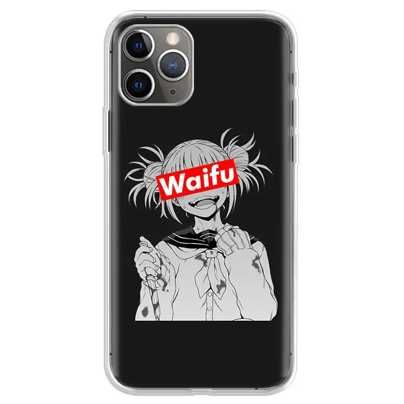 Sugoi Senpai Anime Waifu Soft Phone Case For IPhone 11 13 16 Pro MAX 15 + 14 Plus 12 Mini X XS Apple 8 7 SE Fundas Coque 11 12 1