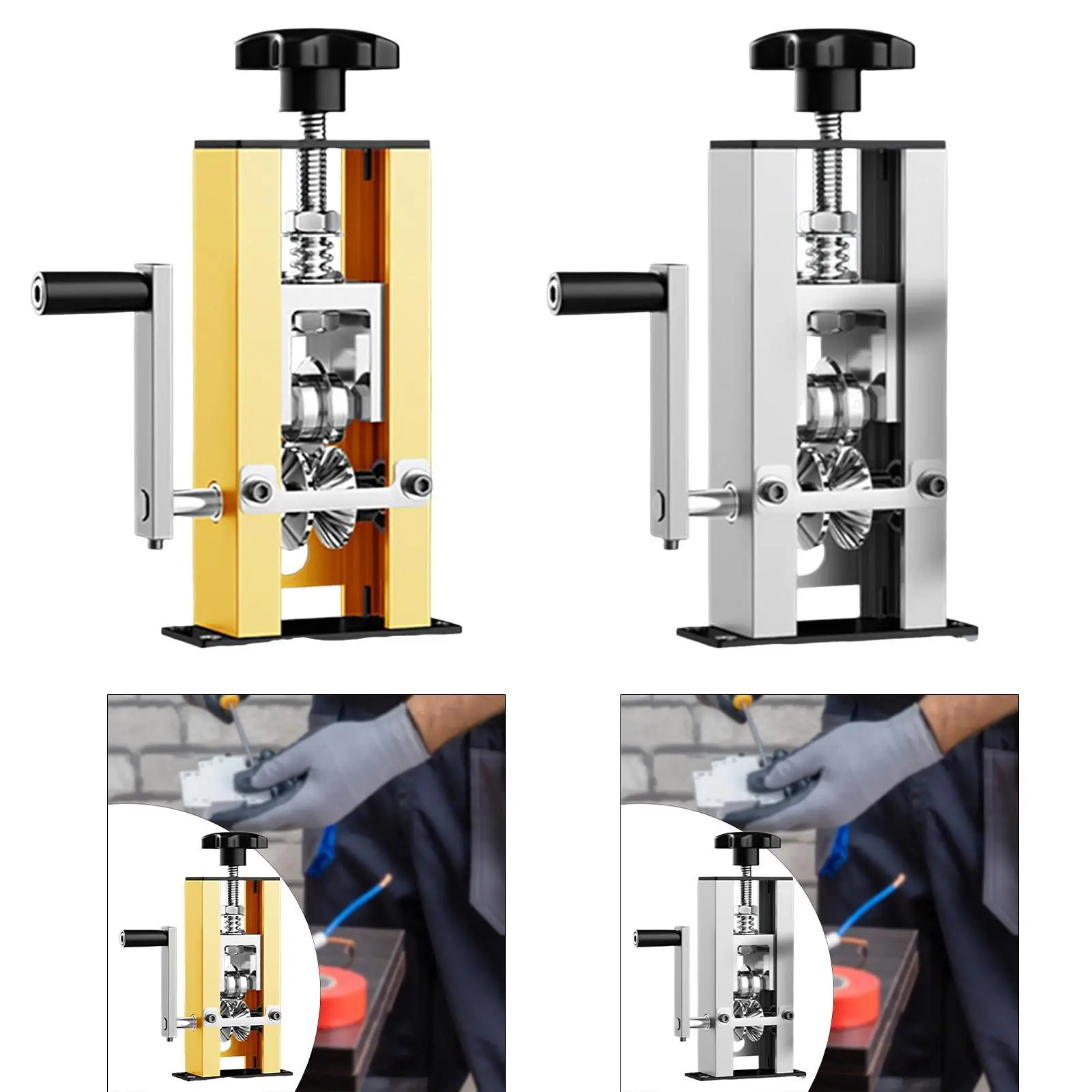 متجرد أسلاك متعدد الأغراض مريح يدويًا لإعادة تدوير خردة النحاس #4