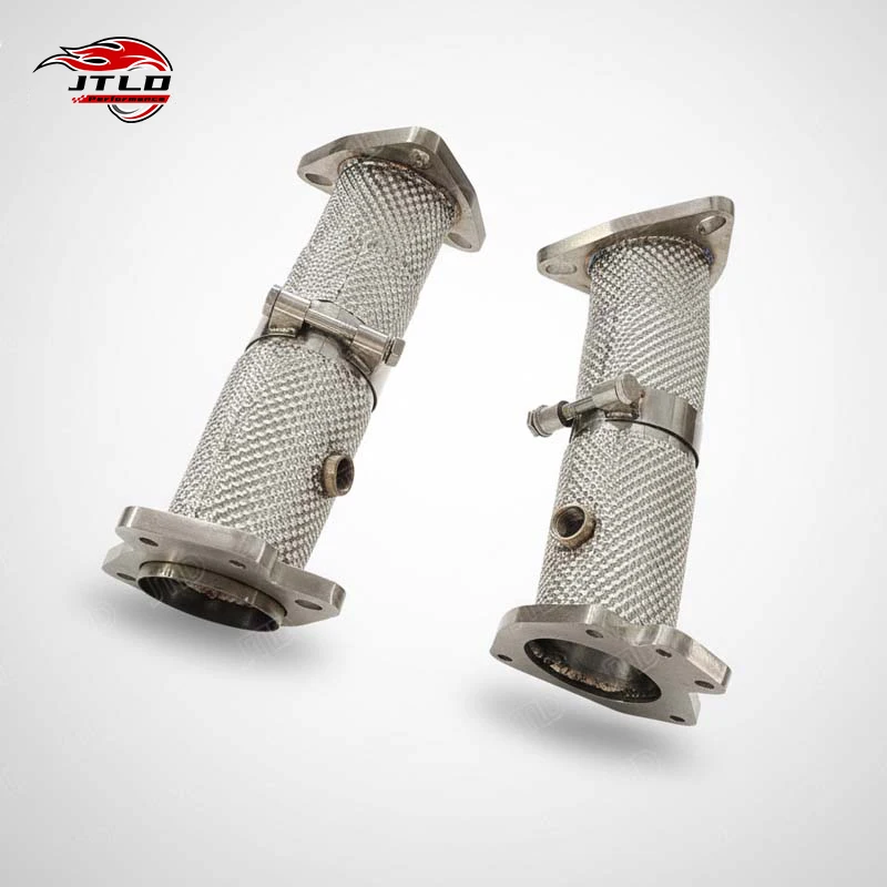 Stainless Steel Long Tube Headers For 2024 Corvette C8 Z06 - Compatible With Stock Exhaust Unleashes LT6 V8 Sound & Horsepower