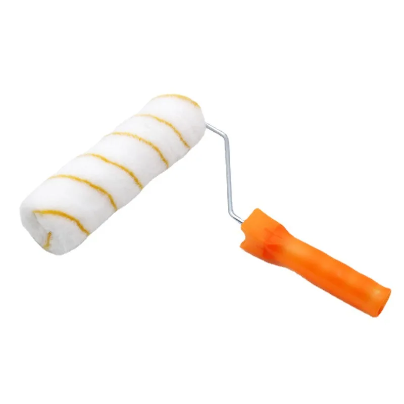 Валиковая щетка с тонкой щетиной, валик без мертвого угла, валик для латексной краски, валик для термоплавкого валика