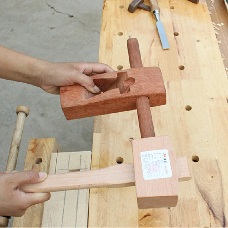 Martello in legno massello lavorazione del legno lavoro professionale costruzione utensili manuali piccolo faggio fatto a mano martello fai da te martelli da carpentiere