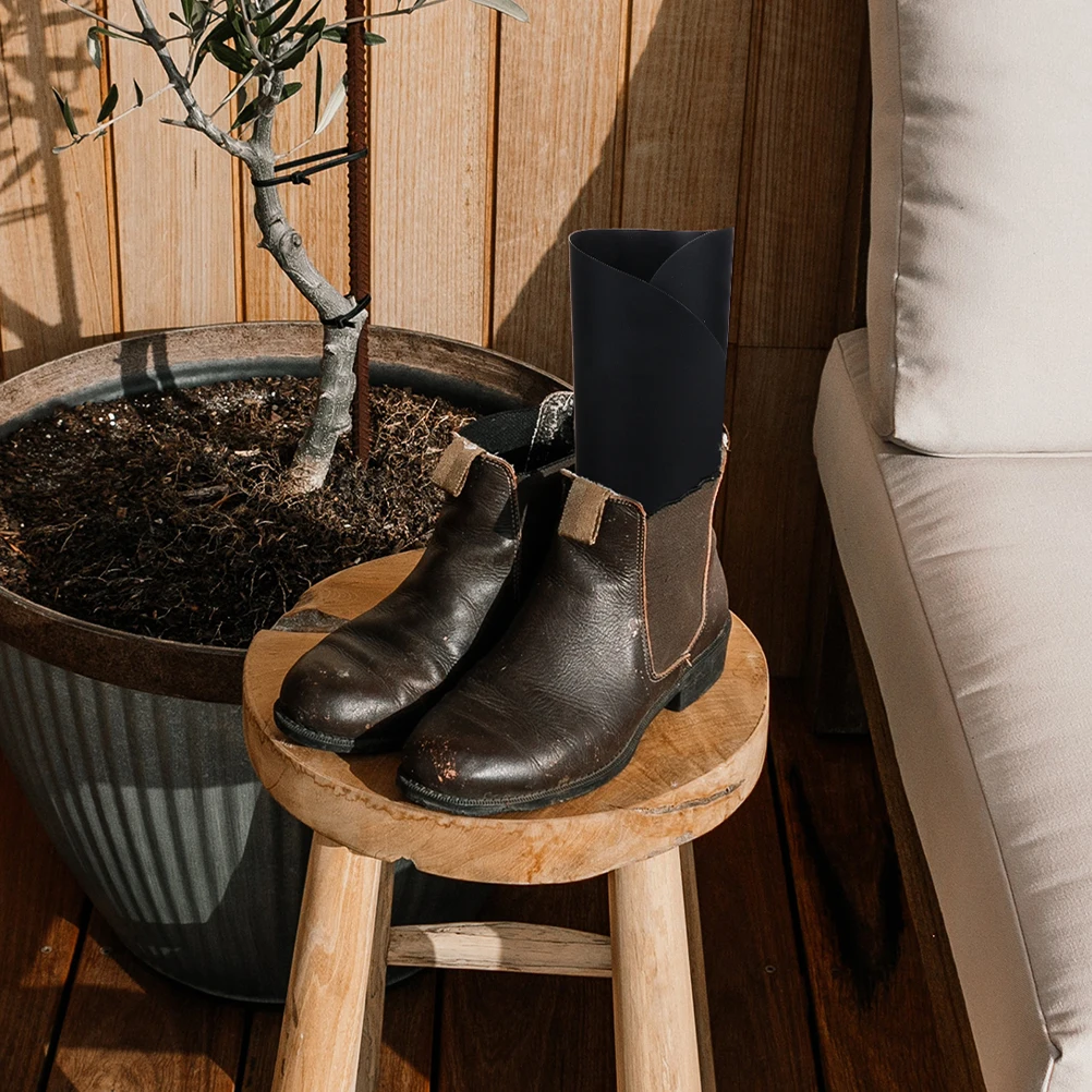 

12pcs Black 16 Inch Boot Tall Boot Inserts Reusable Support Straight Board Prevent Deformation Shoe Cabinet