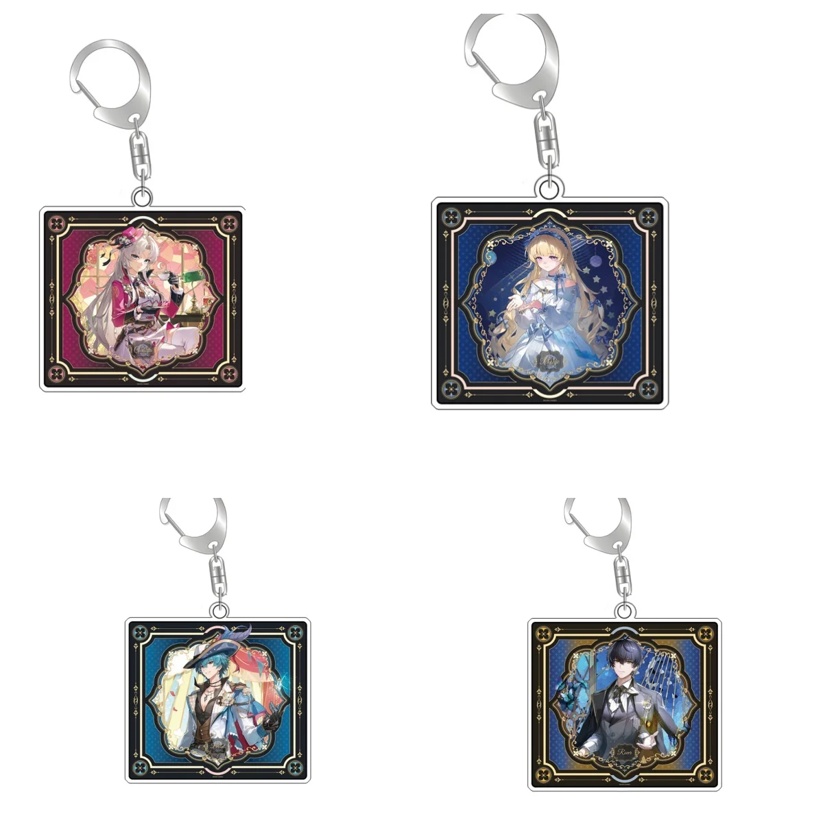 Game Wuthering Waves 6CM Waifu Peripherals Hot Selling Car Backpacks Accessories For Lover Couple Gifts