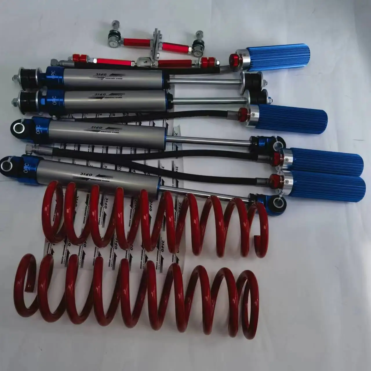 Fotografia 4: Kit de Suspensão 2023 para LC79 Traseiro e Dianteiro com Amortecedor Coilover Ajustável Novo Off-Road para Carros 4x4
