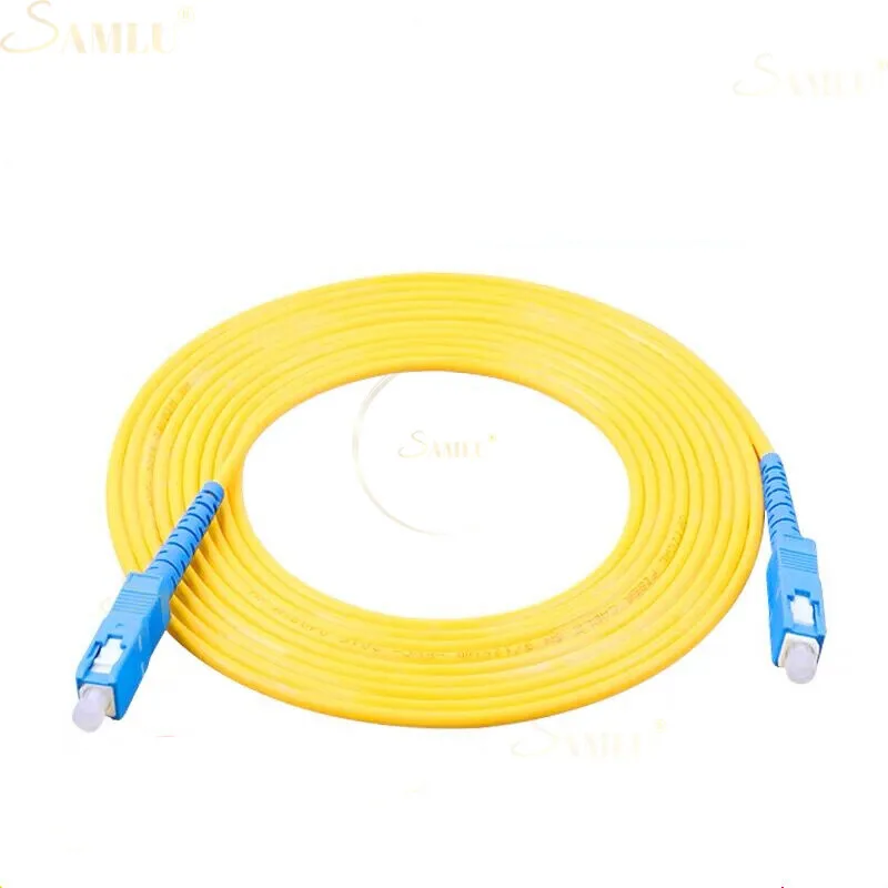 Cable de fibra óptica SM de modo único, puente de conexión SC/UPC-SC/UPC, 3M Simplex 9/125, 10 unidades por lote