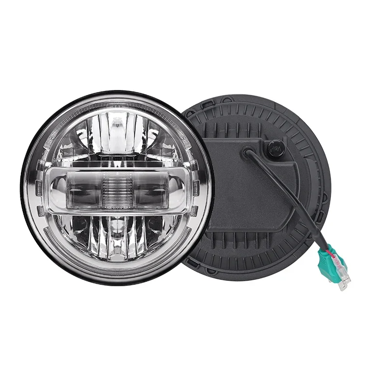 Wholesale Cheapest Front Driving Light 50W Halo Ring Drl Halo Ring 9Inch Motorcycle H4 Car Led Headlight