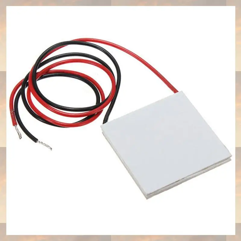 

2025 New-10X 12V 5.8A 65W TEC1-12706 Thermoelectric Cooler Cooling Peltier Plate Module 40X40mm