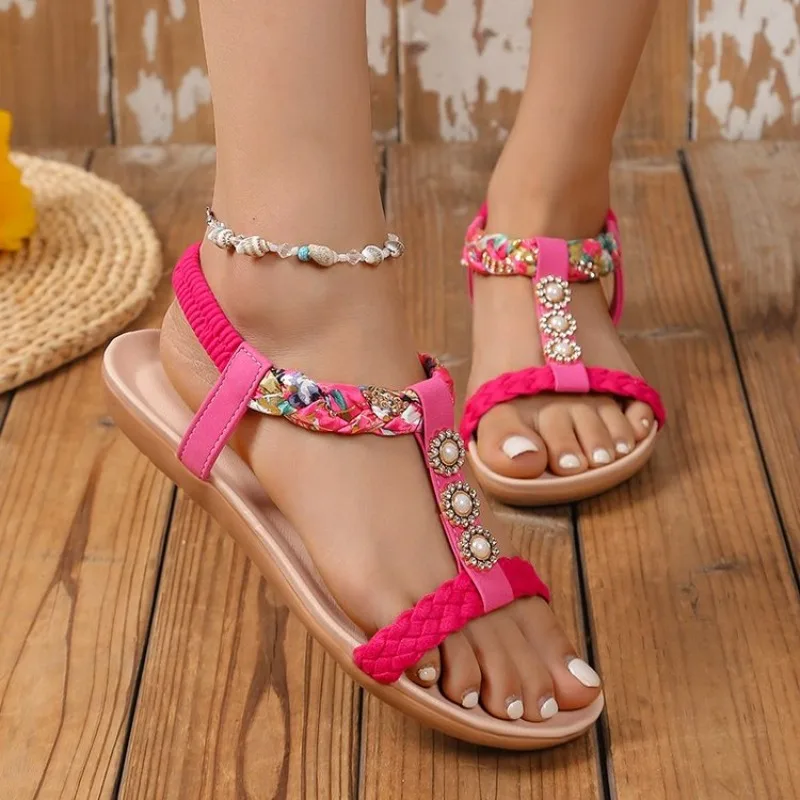 Women Sandals  New Shoes Woman Fad Open Toe Flip Flops 2026 Trend Casual Slides