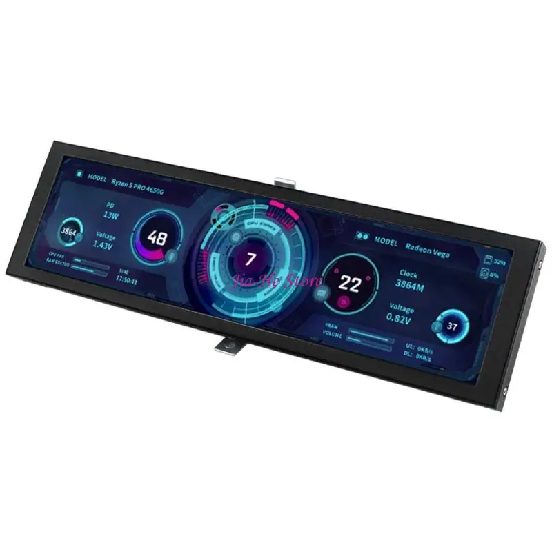 IPS Panel PC System Monitor 8.8 cala podwozia ekran 600 NITS Brightness Sprzęt w czasie rzeczywistym śledzenie aluminium