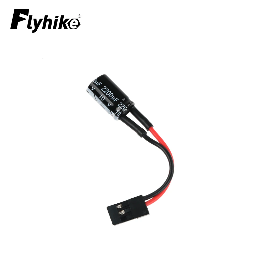 Receiver Specific Voltage Stabilizing Filter Anti-interference Capacitor 2200UF 10V with Plug for FPV Parts