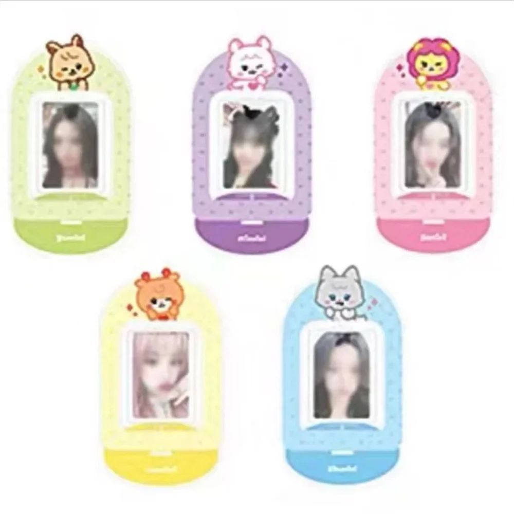 KPOP (G)I-DLE Acrylic Rotatable Stand Holder Pop-up Shop Cartoon Card Holder YUQI SoYeon MiYeon MINNIE ShuHua GIDLE Fans Gifts