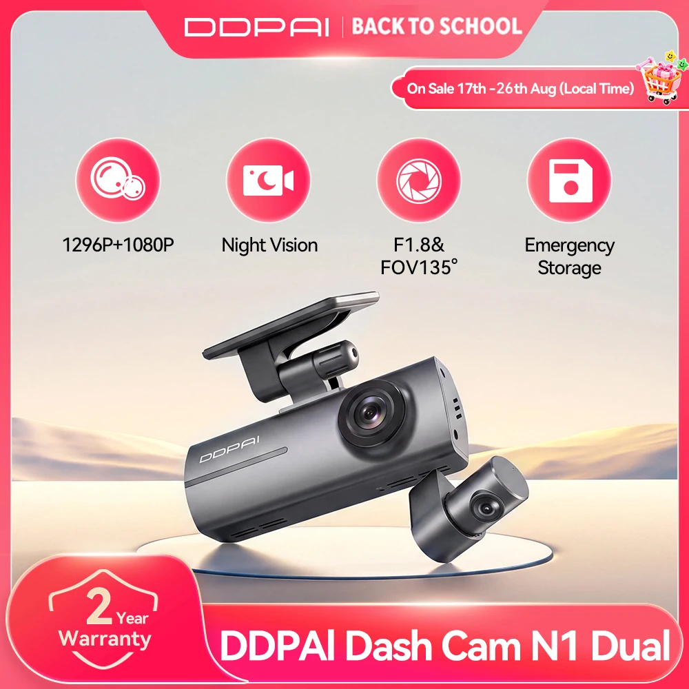 camera-de-tableau-de-bord-double-ddpai-n1-1296p-enregistrement-avant-et-arriere-grand-angle-135-degres-ecran-ips-protection-de-la-batterie-moniteur-de-stationnement-intelligent-application-connectee