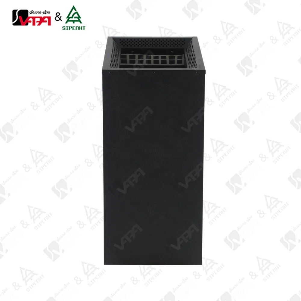 7.5KW Black Floor‑Standing Electric Sauna Heater Sauna Stove Heating Equipment For Indoor Sauna Room