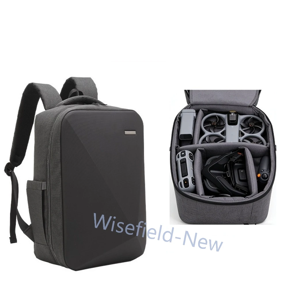 Hard-shell Backpack for DJI Avata 360 Minimalist Business-style Carrying Case Large Capacity Outdoor Storage Bag