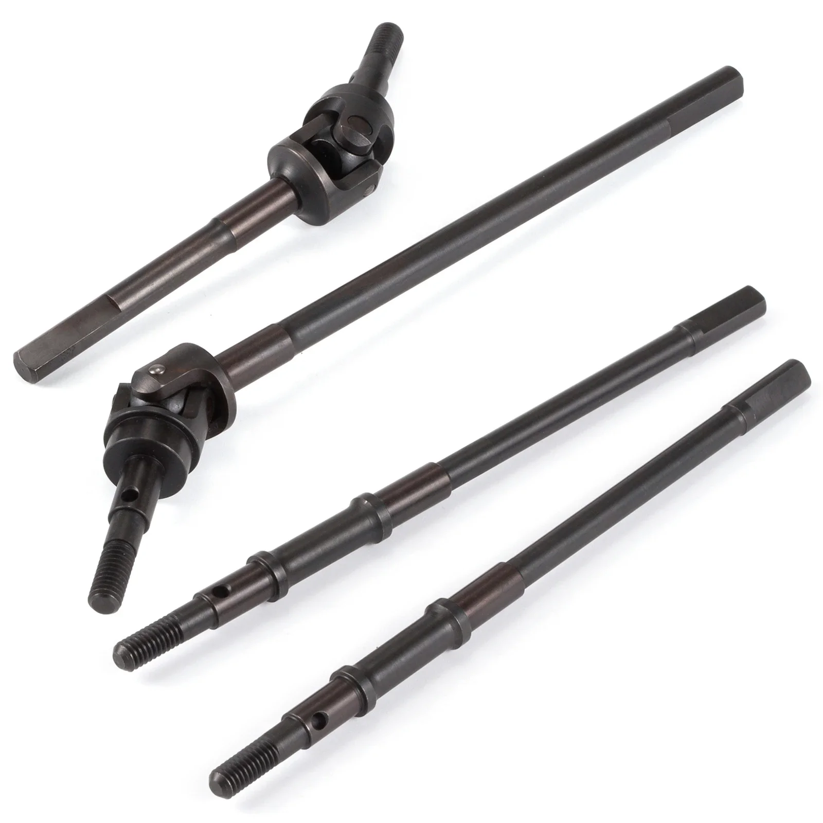 Heat Treated Steel VDI Universal Axle Set and Rear Axle Shafts for Axial SCX10 III AR45 VS4-10 F10 D44 HD44 F9 Straight Axle