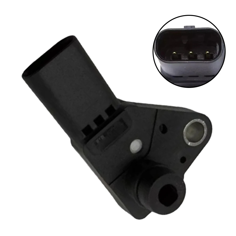 

Crank Pressure Sensor Black Crankcase Sensor Direct Fit OE Replacement Crankcase Pressure Monitoring Engine Replacement