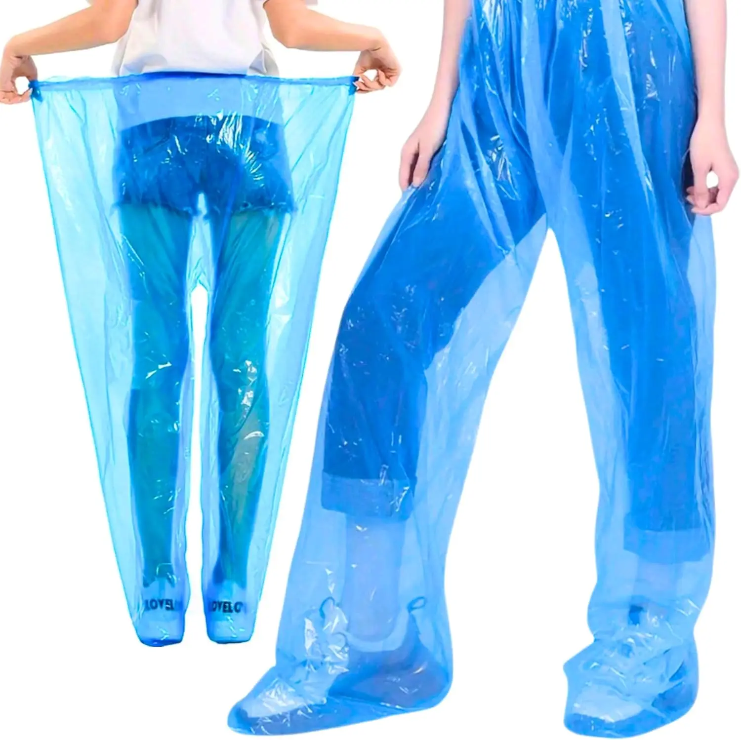 Disposable Raincoat Pants Portable Splash Proof Split Raincoat Outdoor Travel Drifting Cycling Feet-wrapped Rain Pants 35 S1c8d23b475f5452591a79d934f5b20dfQ