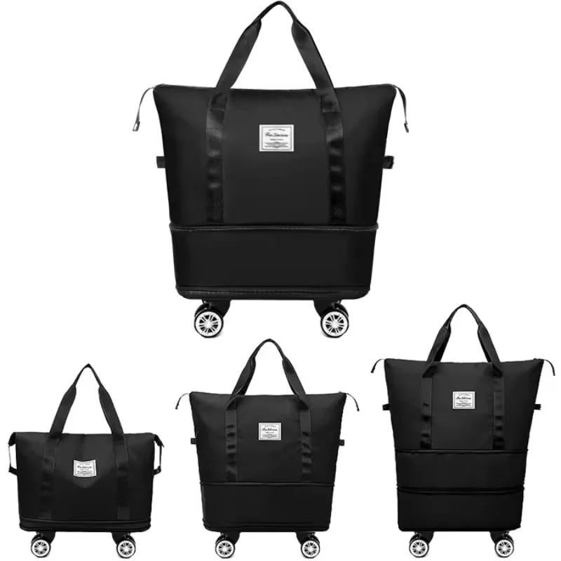 expandable-foldable-luggage-bag-collapsible-suitcases-rolling-travel-duffel-bag-larger-suit-case-with-detachable-spinner-wheels