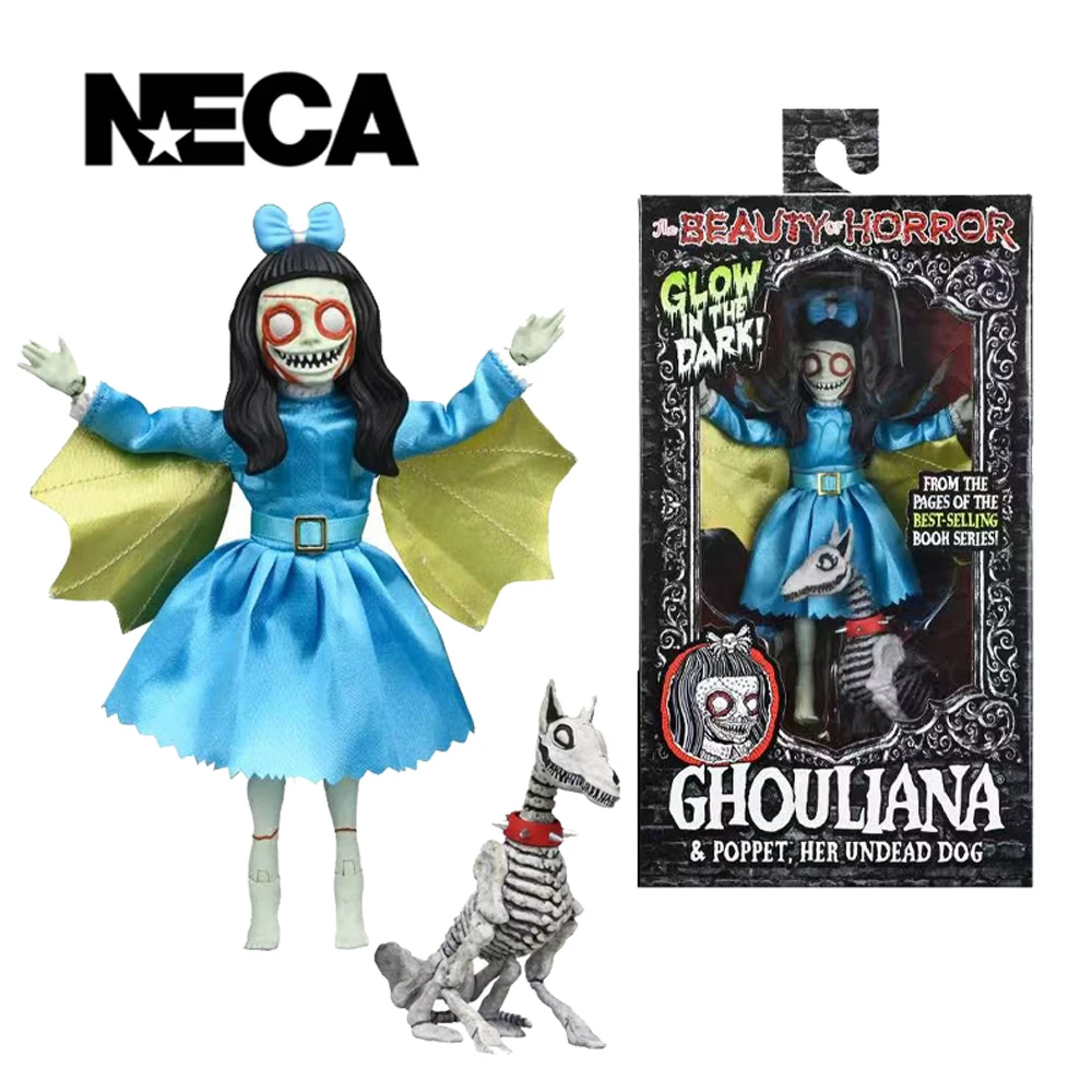 

NECA The Beauty of Horror - Ghouliana & Poppet 8" Scale Clothed Action Figure Deluxe NECA100% Original Model Halloween Gift