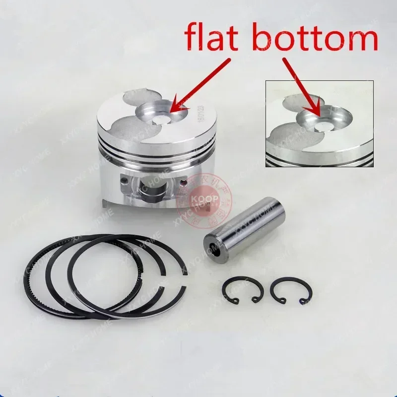 

L48 Piston kit 70mm (flat bottom) L48 diesel engine piston+ring+ pin+ clip replacement