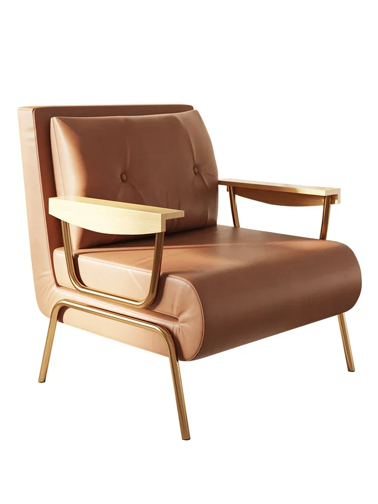 

Customizable Folding Sofa Beds Armchair Sleeper Leisure Recliner Multifunctional Faux Leather Boss Sofas