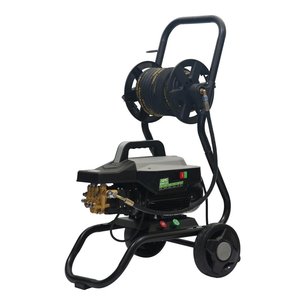 SPS 2-In-1 2.2kw 150bar 2100psi Commercial Hand Push Type High Pressure Cleaning Machine Portable Cold Water Car Washer