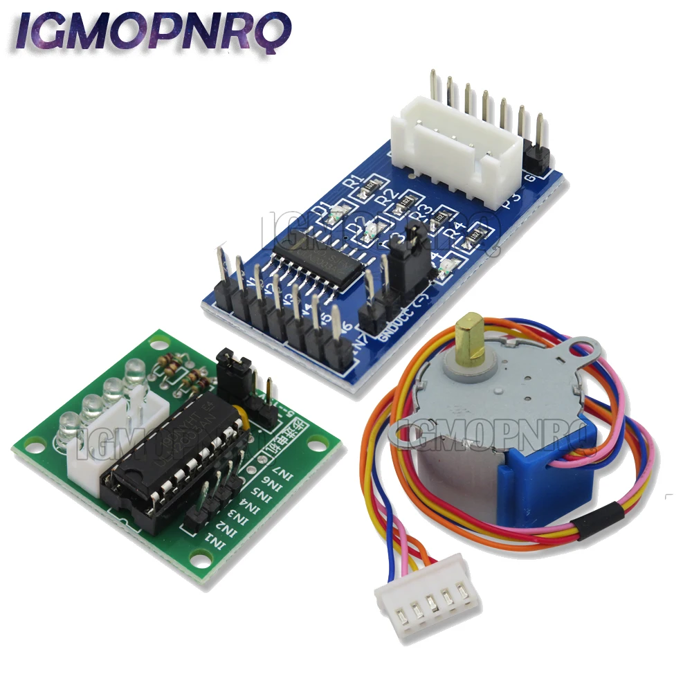 DC 5V 28BYJ48 Przewód silnika krokowego 25cm Redukcja przekładni krokowej Silnik krokowy 4-fazowy 28byj48 dla Arduino Diy Kit ULN2003 Płyta sterownika